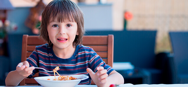 Cuida de la alimentación de tus pequeños