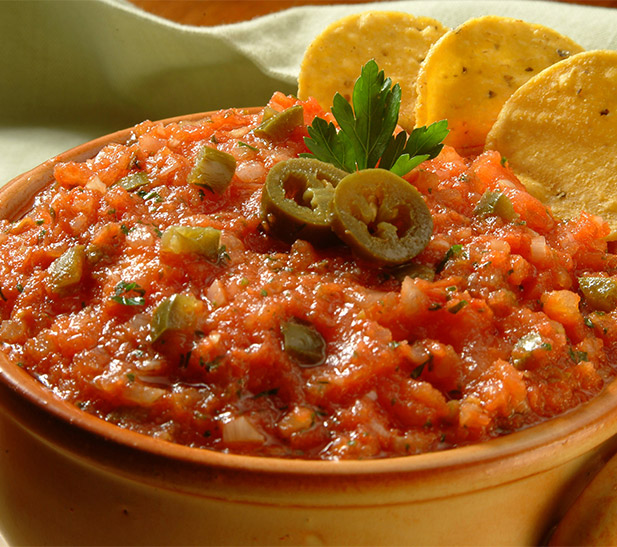 Salsa de tomate y jalapeño