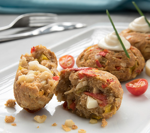 Pastelitos de Avena, Linaza y Palmito