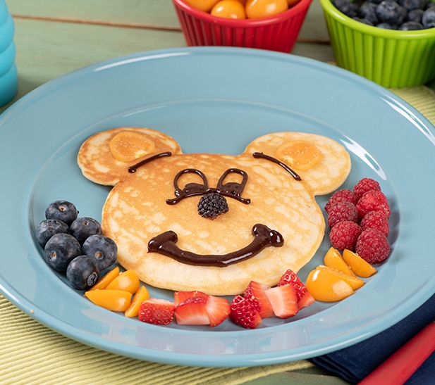 Pancakes de Mickey Mouse