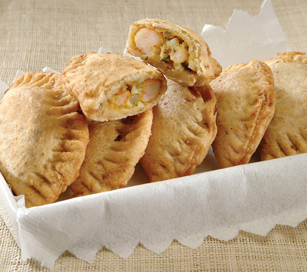 Empanadas de camarón