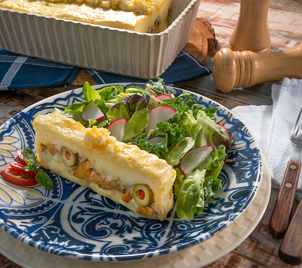 Pastel de cerdo y papas