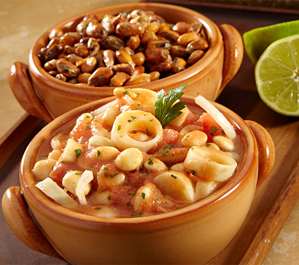 Ceviche de palmitos y chochos 