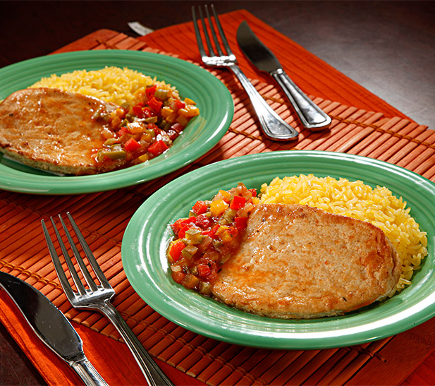 Filete de pescado con salsa picante