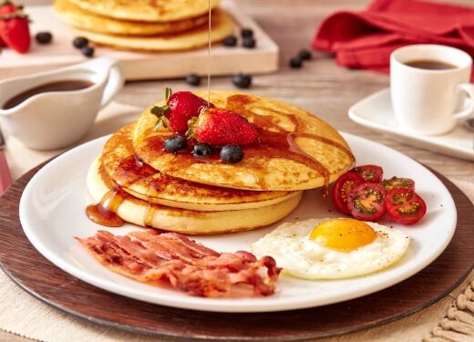 Pancakes de desayuno